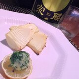 焼き筍、青海苔バター